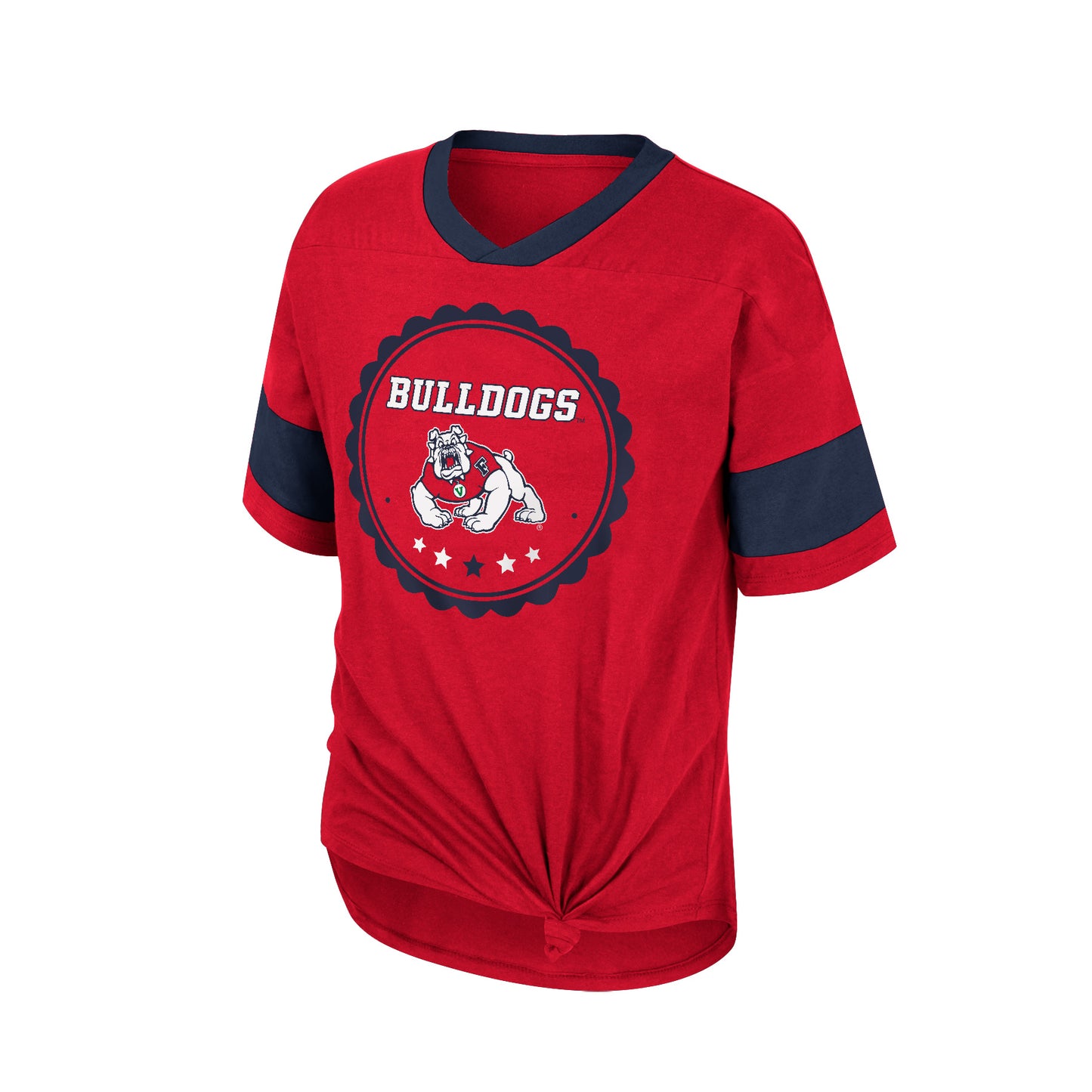 CAMISETA TOMIKA NIÑA BULLDOGS DEL ESTADO DE FRESNO