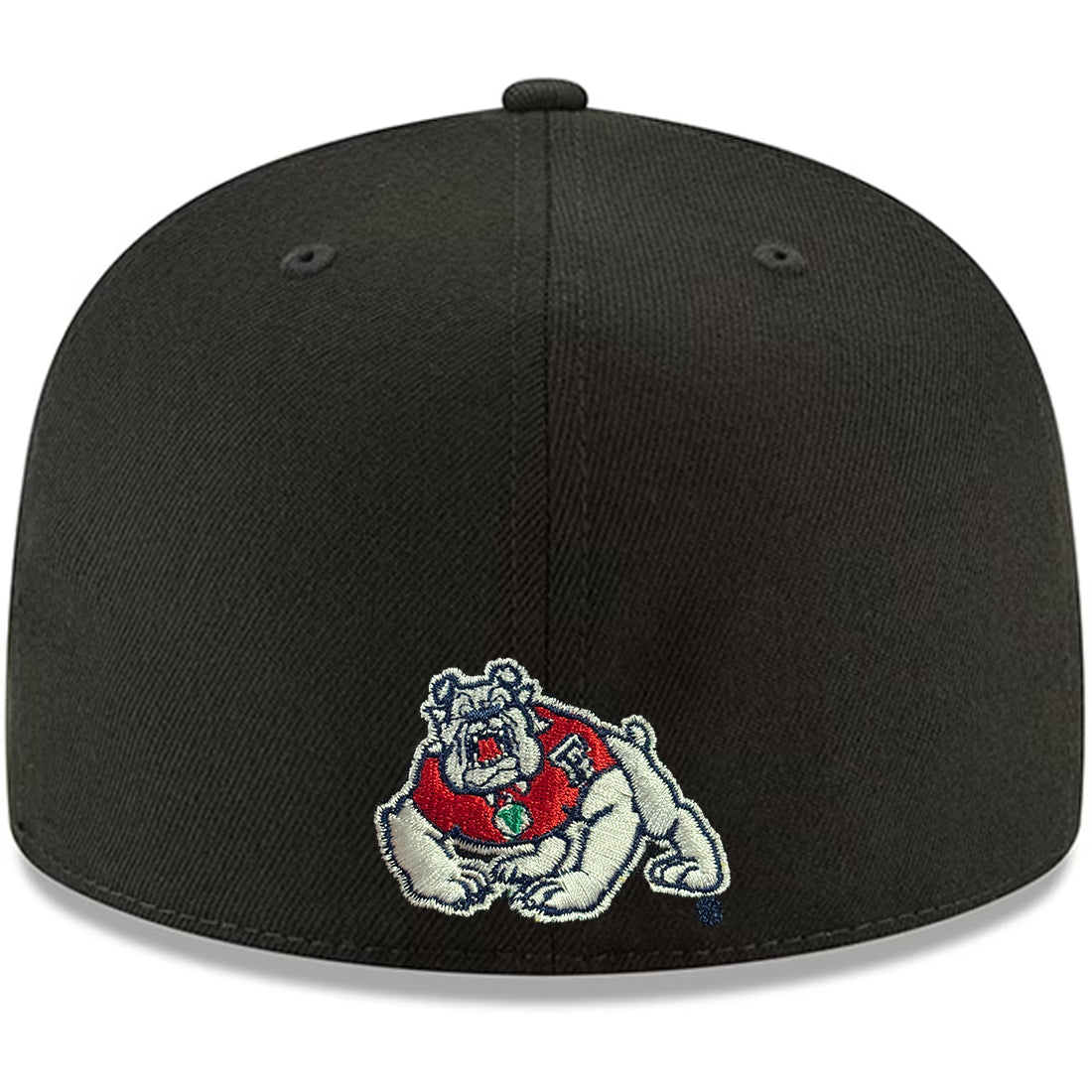 FRESNO STATE BULLDOGS GOTHIC 59FIFTY FITTED HAT- BLACK