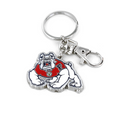 FRESNO STATE BULLDOGS HEAVYWEIGHT KEYCHAIN