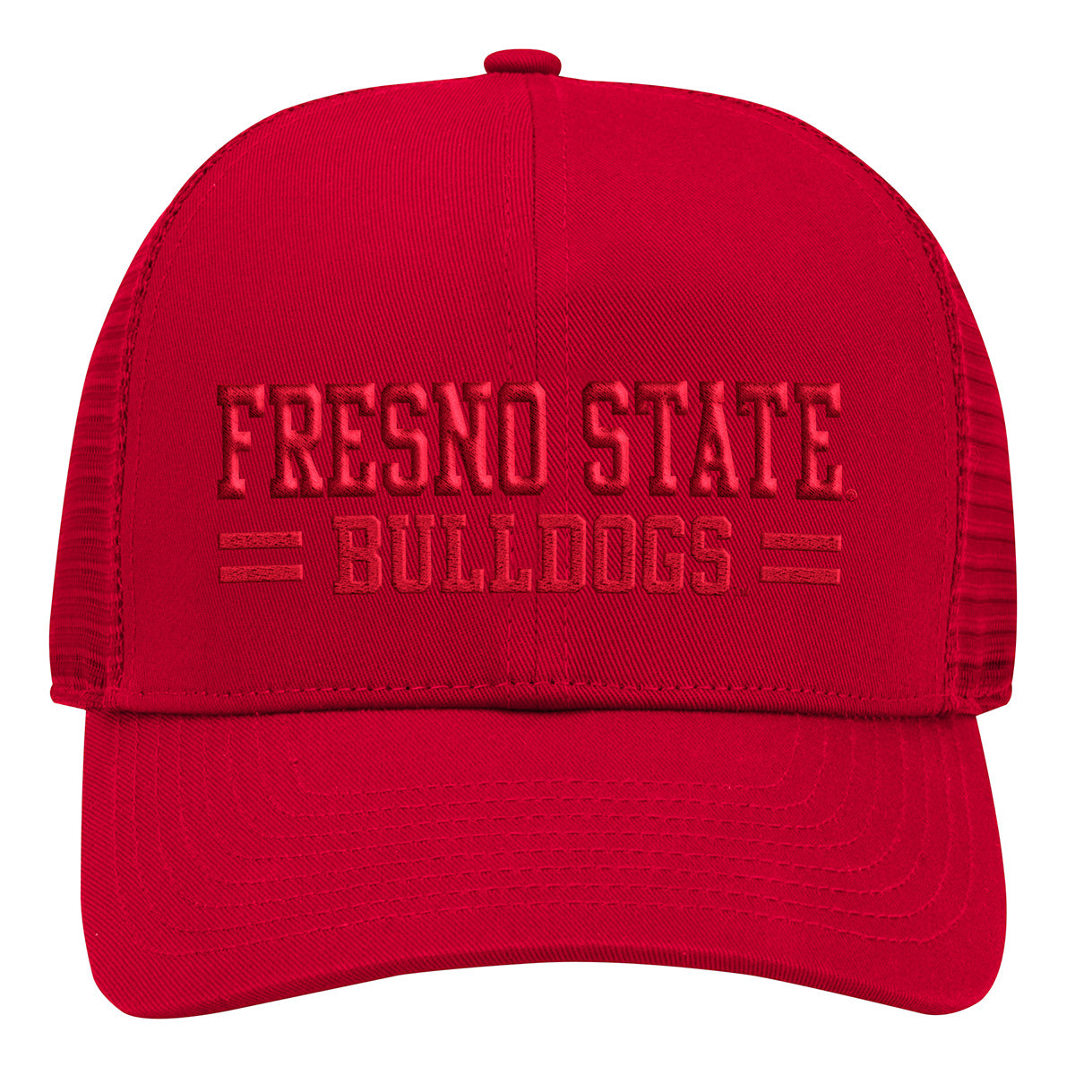 FRESNO STATE BULLDOGS MEMBER SNAPBACK HAT - RED
