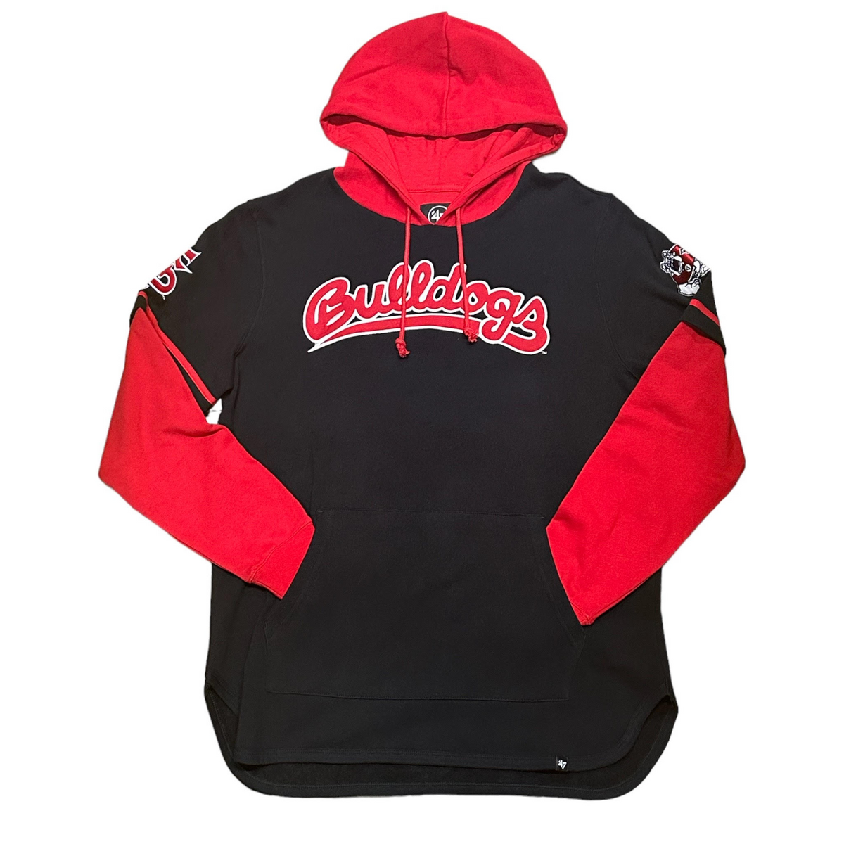 FRESNO STATE BULLDOGS MEN'S '47 BRAND TRIFECTA HOODED SWEATSHIRT