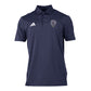 FRESNO STATE BULLDOGS MEN'S ADIDAS HERITAGE POLO - NAVY