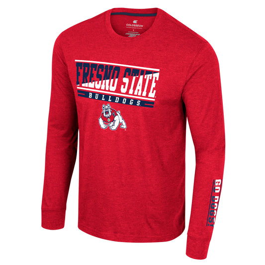 FRESNO STATE BULLDOGS MEN'S LONGSLEEVE NO PROBLEMO T-SHIRT