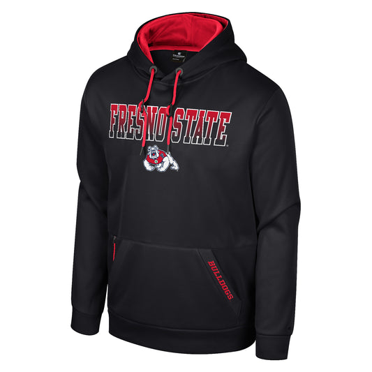 FRESNO STATE BULLDOGS MEN'S REESE HOODED SWEATSHIRT - 23 BLACK