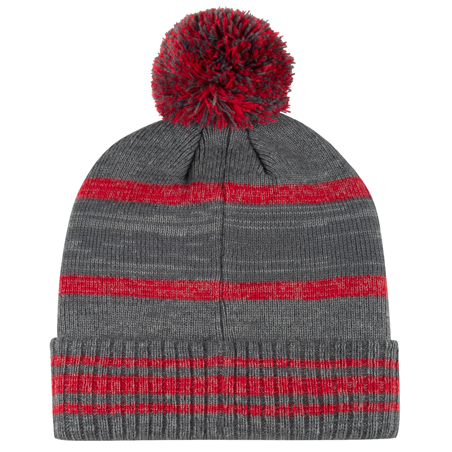 FRESNO STATE BULLDOGS NEVER STOP POM KNIT BEANIE