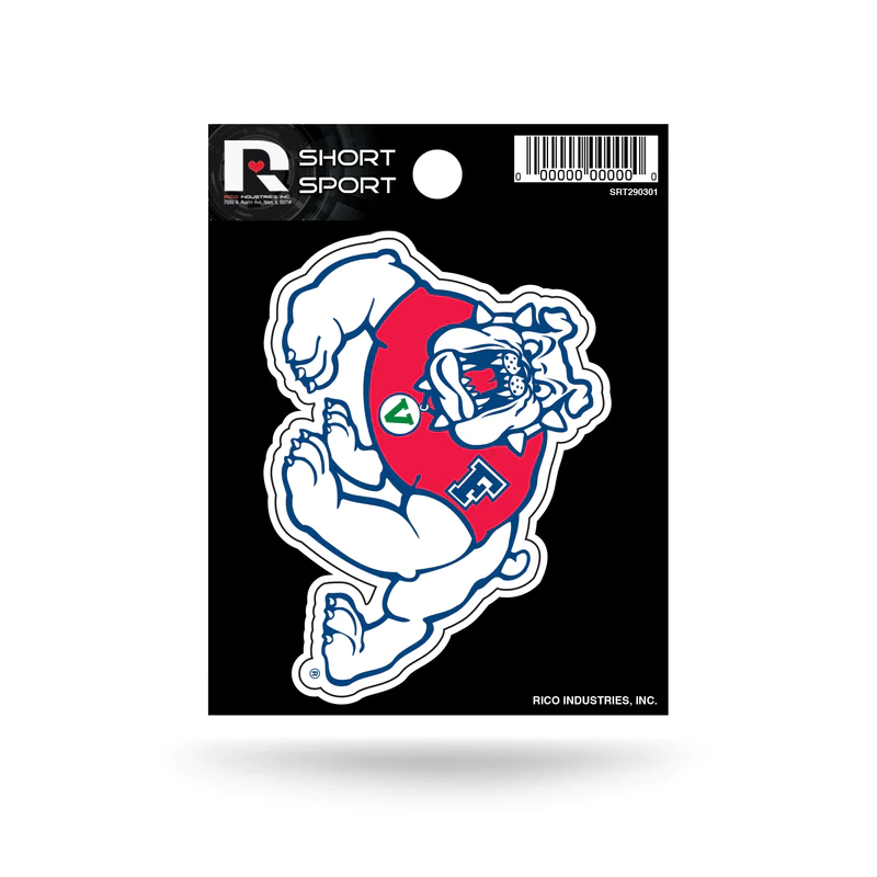 FRESNO STATE BULLDOGS SHORT SPORT DECAL