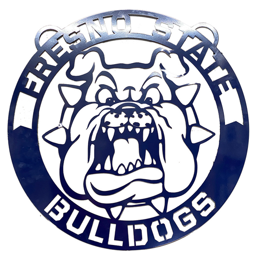 FRESNO STATE BULLDOGS WELCOME CIRCLE