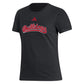 FRESNO STATE BULLDOGS WOMEN'S ADIDAS FRESH 'BULLDOG BORN. BULLDOG BRED.' T-SHIRT - BLACK