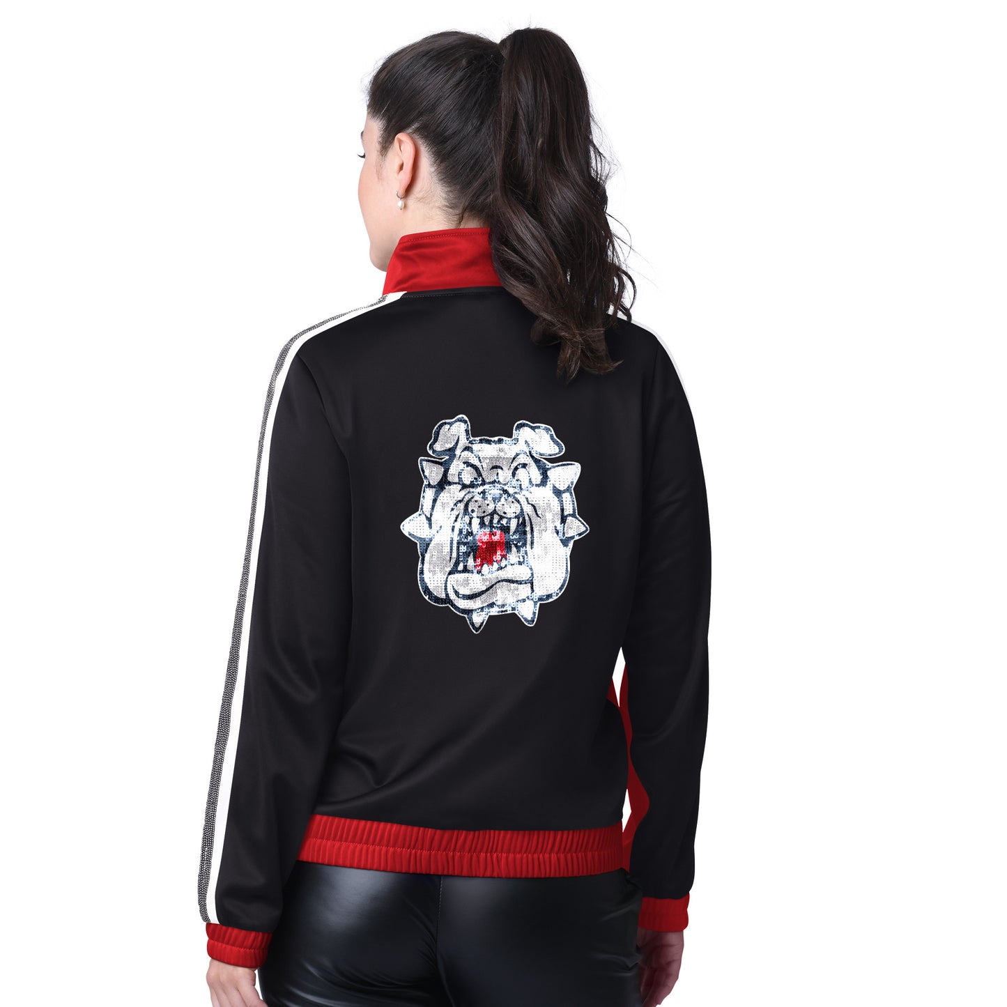 FRESNO STATE BULLDOGS WOMEN'S REBEL TRACK JACKET