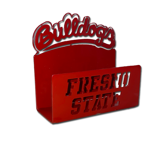 FRESNO STATE BULLDOGS BUSINESS CARD HOLDER - SCRIPT