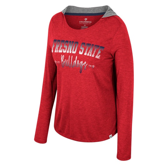 FRESNO STATE WOMEN'S LONGSLEEVE THE CITIZEN HOODED T-SHIRT