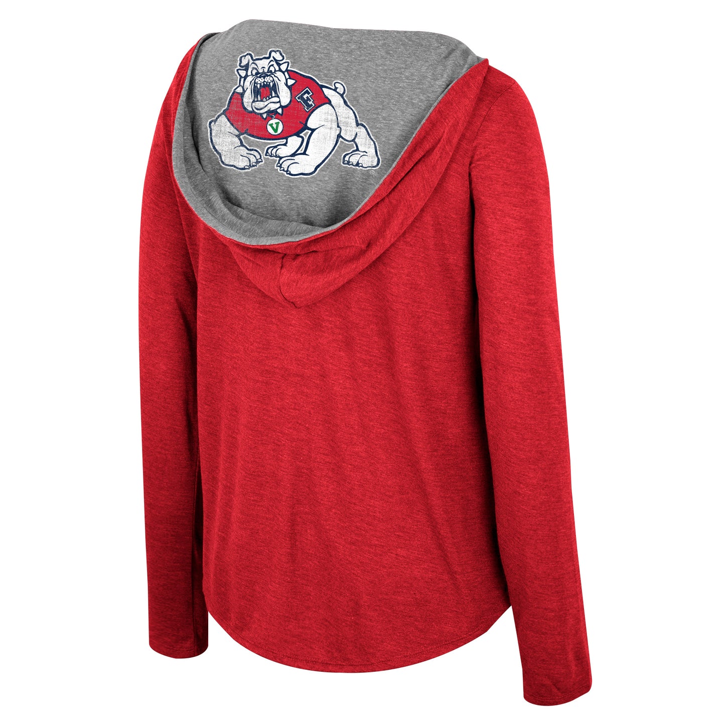 FRESNO STATE WOMEN'S LONGSLEEVE THE CITIZEN HOODED T-SHIRT