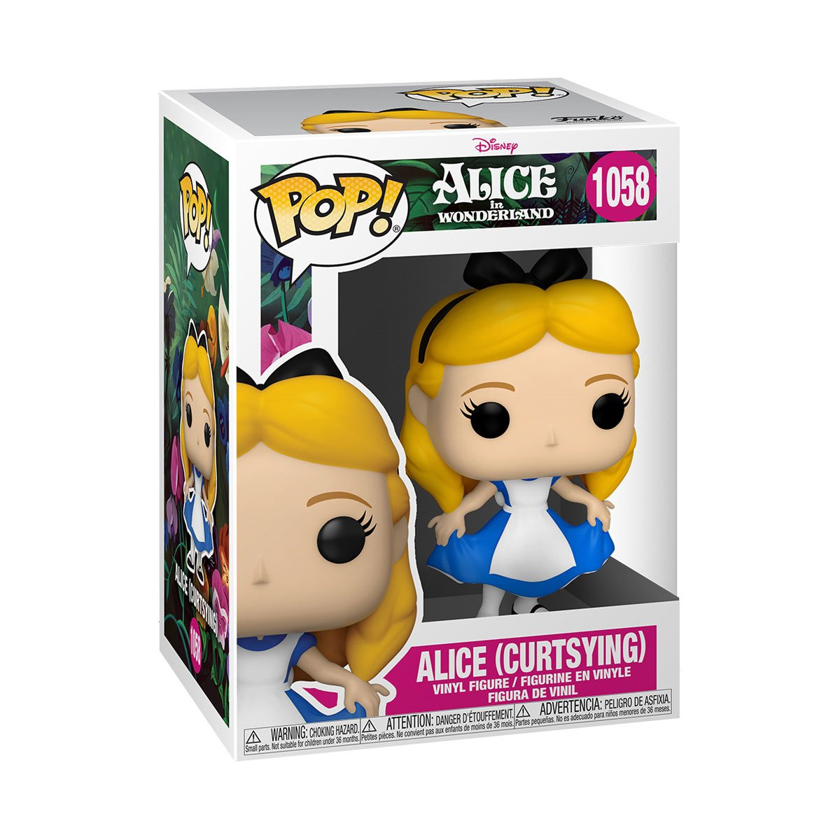 FUNKO POP! ALICE IN WONDERLAND 70TH ANNIVERSARY - ALICE IN WONDERLAND CURTSYING VINYL FIGURE