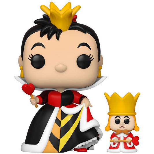 FUNKO POP! ALICE IN WONDERLAND 70TH ANNIVERSARY - QUEEN OF HEARTS WITH KING VINYL FIGURE