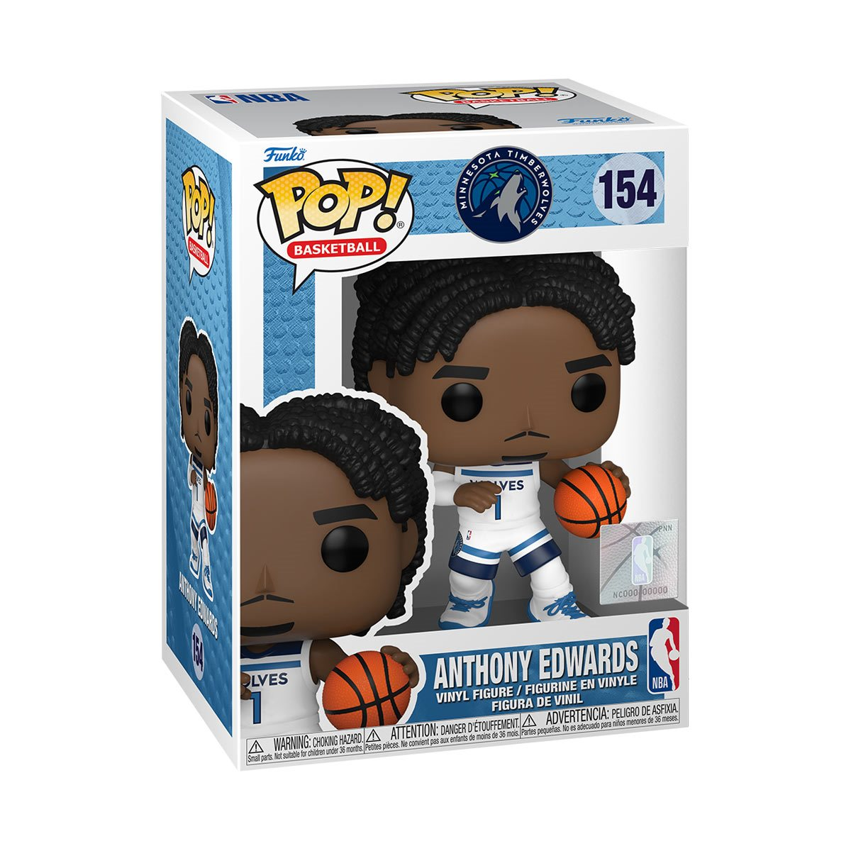 ¡FUNKO POP! FIGURA VINILO ANTHONY EDWARDS
