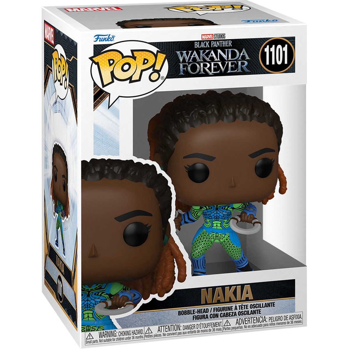 FUNKO POP! BLACK PANTHER:WAKANDA FOREVER - NAKIA VINYL FIGURE