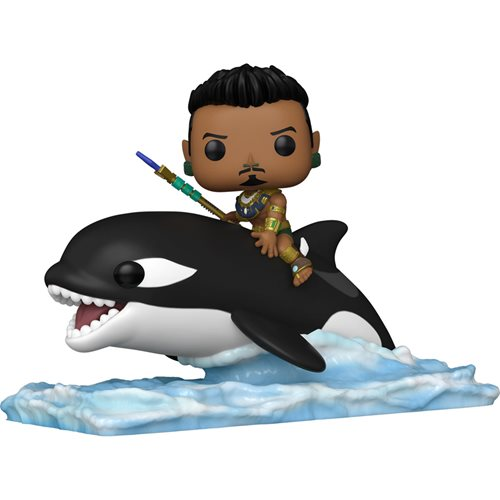 ¡FUNKO POP! BLACK PANTHER:WAKANDA FOREVER - FIGURA DE VINILO NAMOR ON ORCA