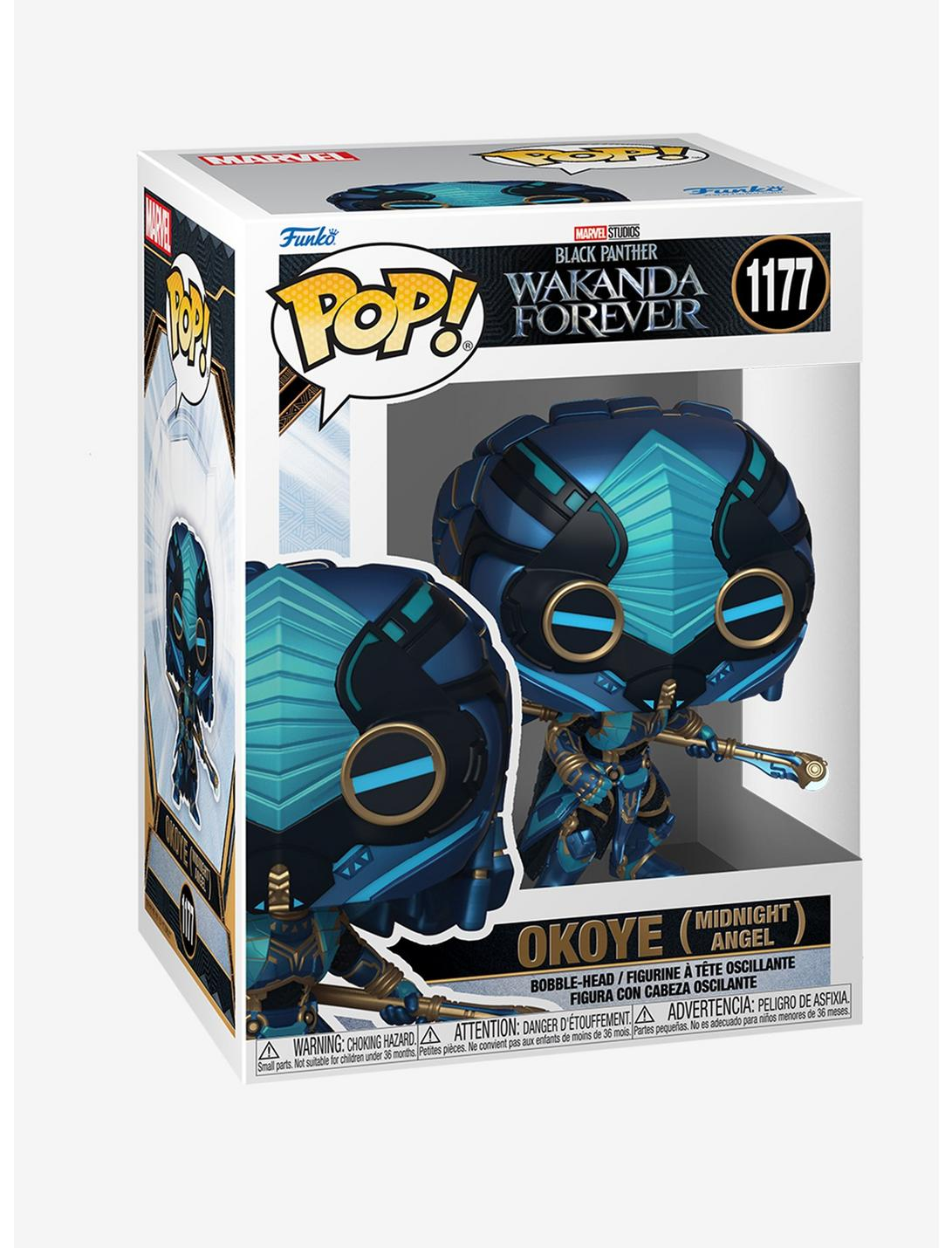 FUNKO POP! BLACK PANTHER:WAKANDA FOREVER - OKOYE MIDNIGHT ANGEL VINYL FIGURE