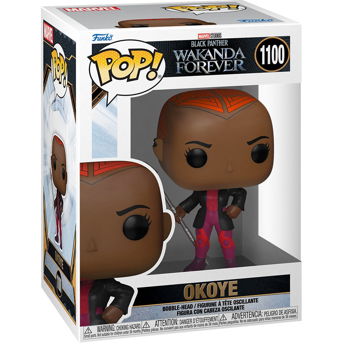 FUNKO POP! BLACK PANTHER:WAKANDA FOREVER - OKOYE VINYL FIGURE