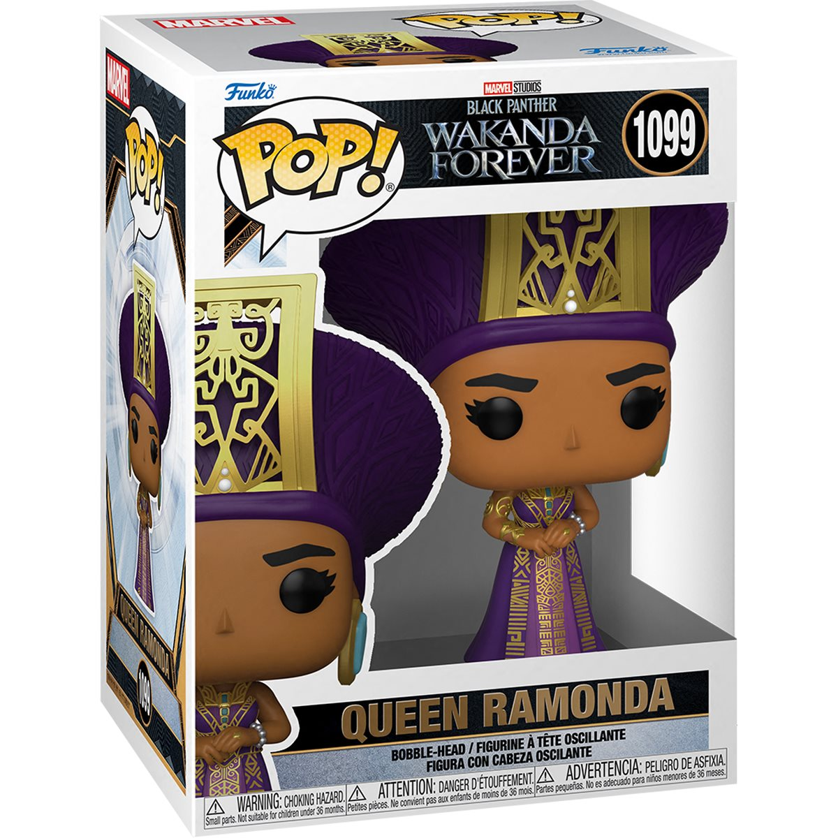 FUNKO POP! BLACK PANTHER:WAKANDA FOREVER - QUEEN RAMONDA VINYL FIGURE