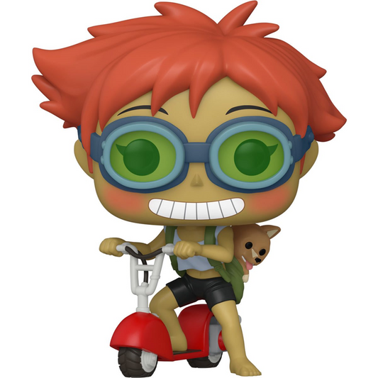 ¡FUNKO POP! COWBOY BEBOP - FIGURA VINILO ED &amp; EIN EN SCOOTER