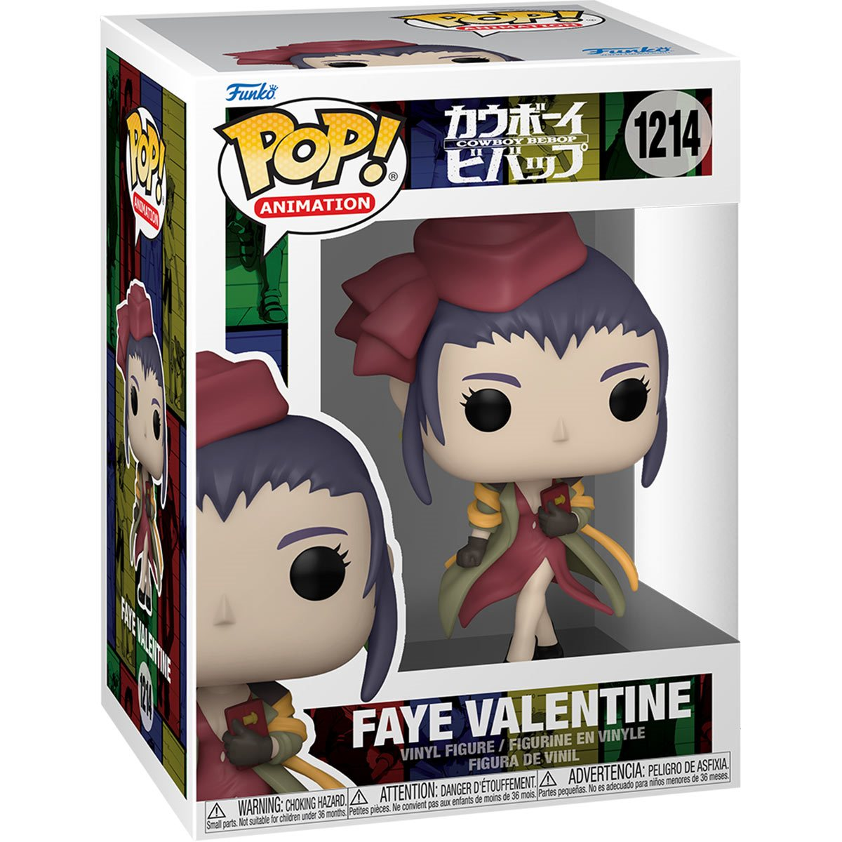 FUNKO POP! COWBOYS BEBOP - FAYE VALENTINE VINYL FIGURE
