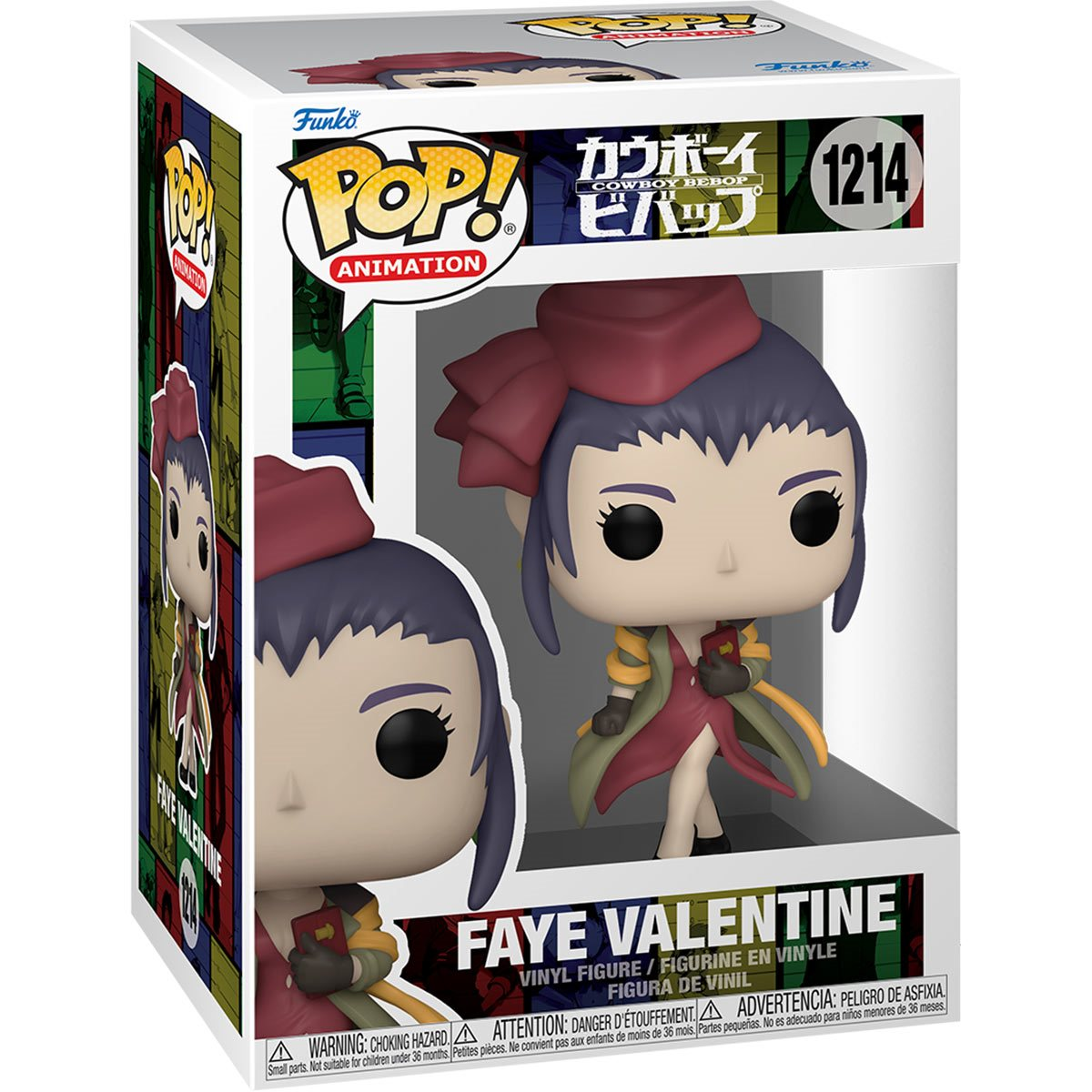 ¡FUNKO POP! COWBOYS BEBOP - FIGURA VINILO FAYE VALENTINE