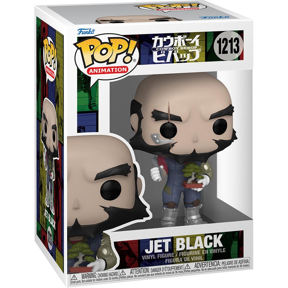 FUNKO POP! COWBOYS BEBOP - JET BLACK WITH BONSAI TREE VINYL FIGURE