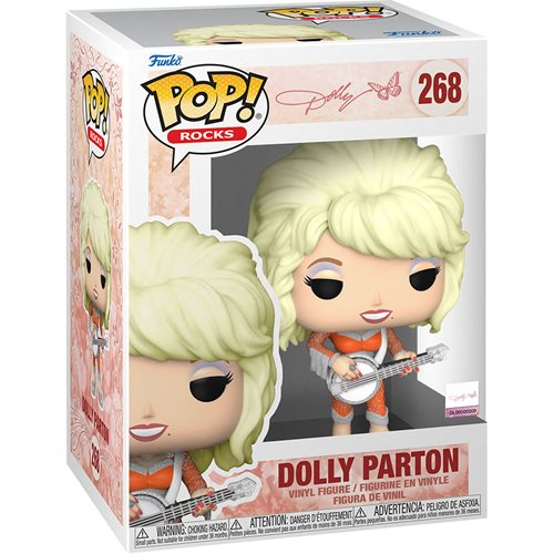 ¡FUNKO POP! FIGURA VINILO DOLLY PARTON
