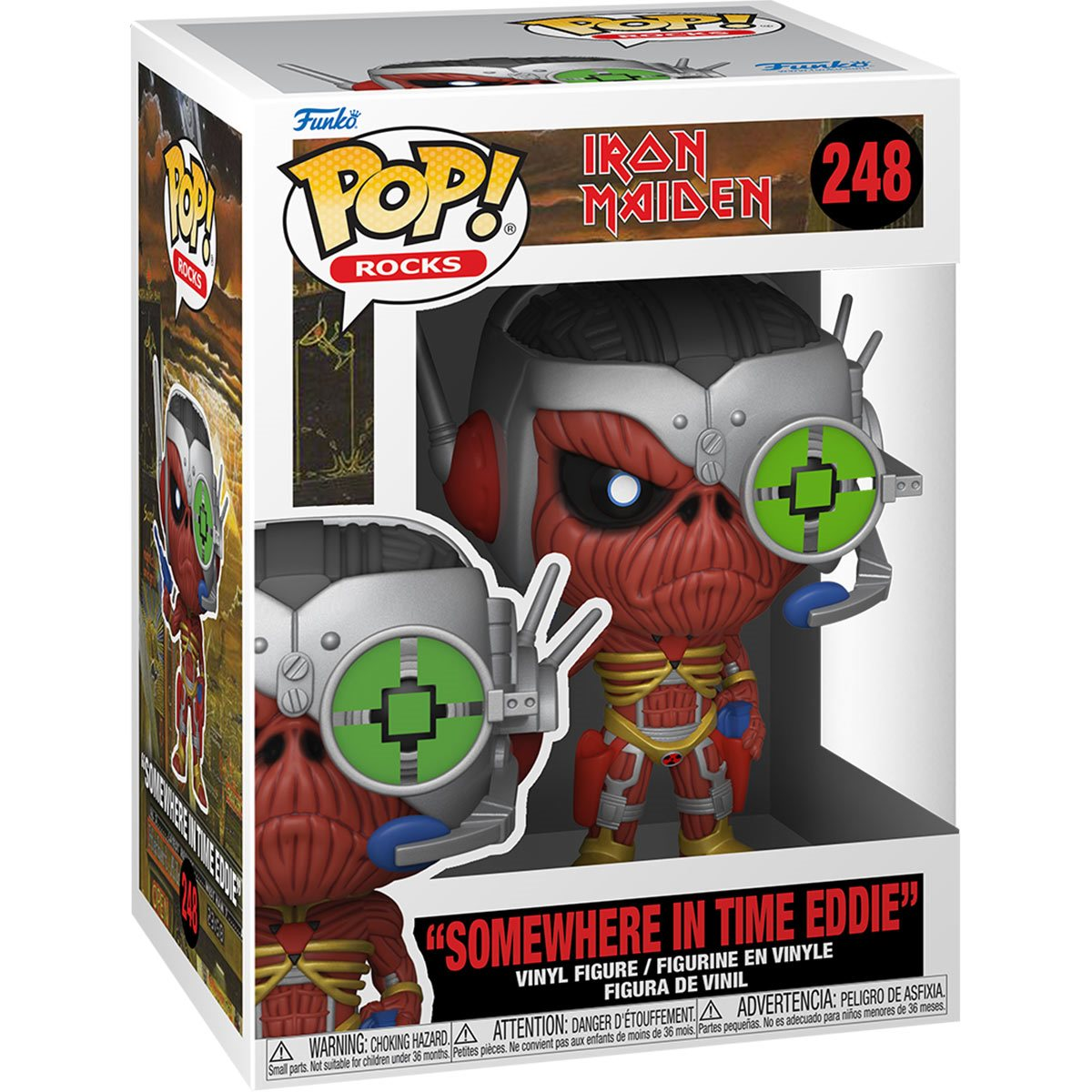 FUNKO POP! IRON MAIDEN: EDDIE SOMEWHERE IN TIME VINYL FIGURE