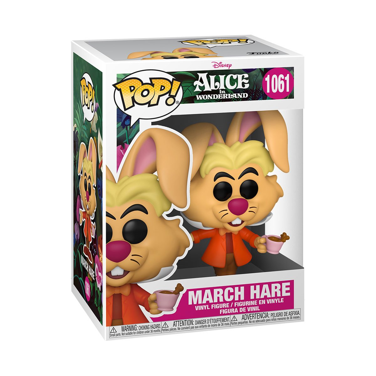 ¡FUNKO POP! LIEBRE DE MARZO -FIGURA VINILO ALICIA EN EL PAÍS DE LAS MARAVILLAS 70 ANIVERSARIO