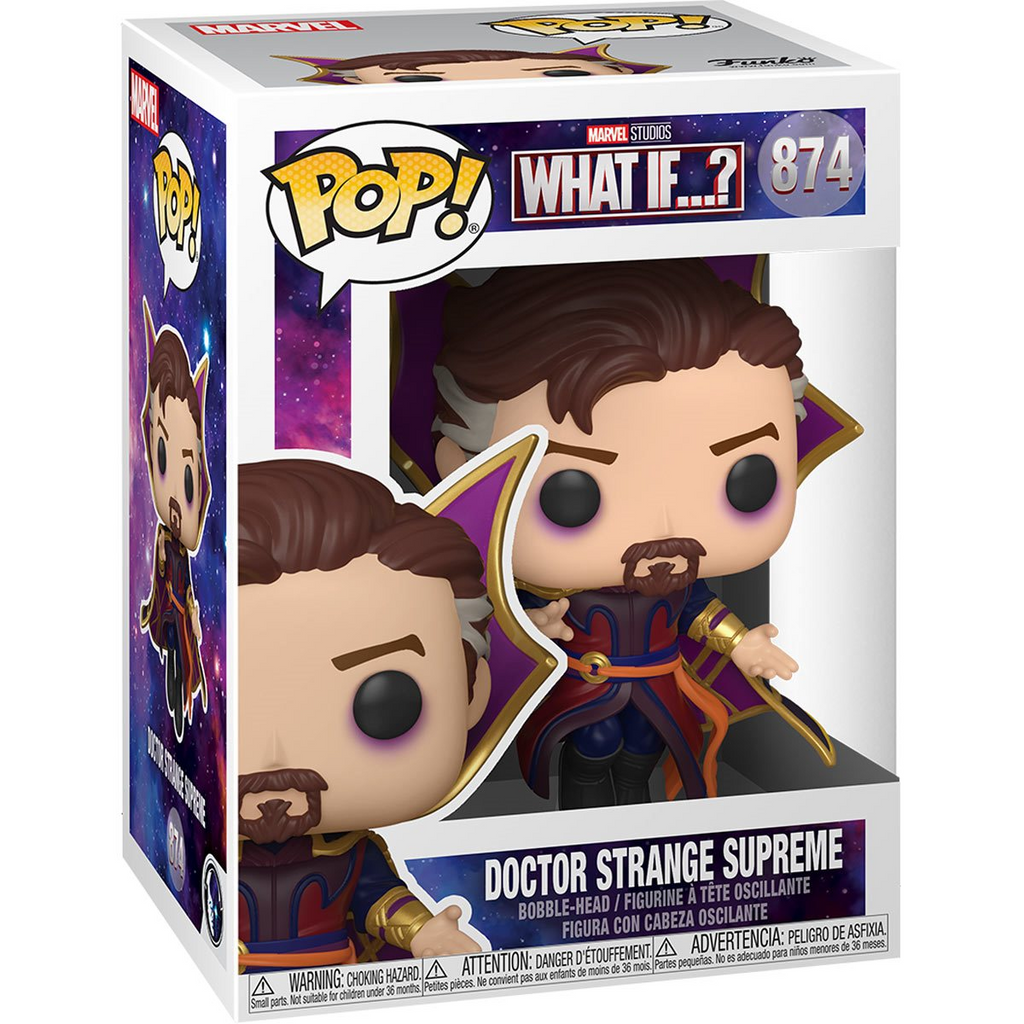 FUNKO POP! MARVEL'S WHAT IF - DOCTOR STRANGE SUPREME VINLY FIGURE