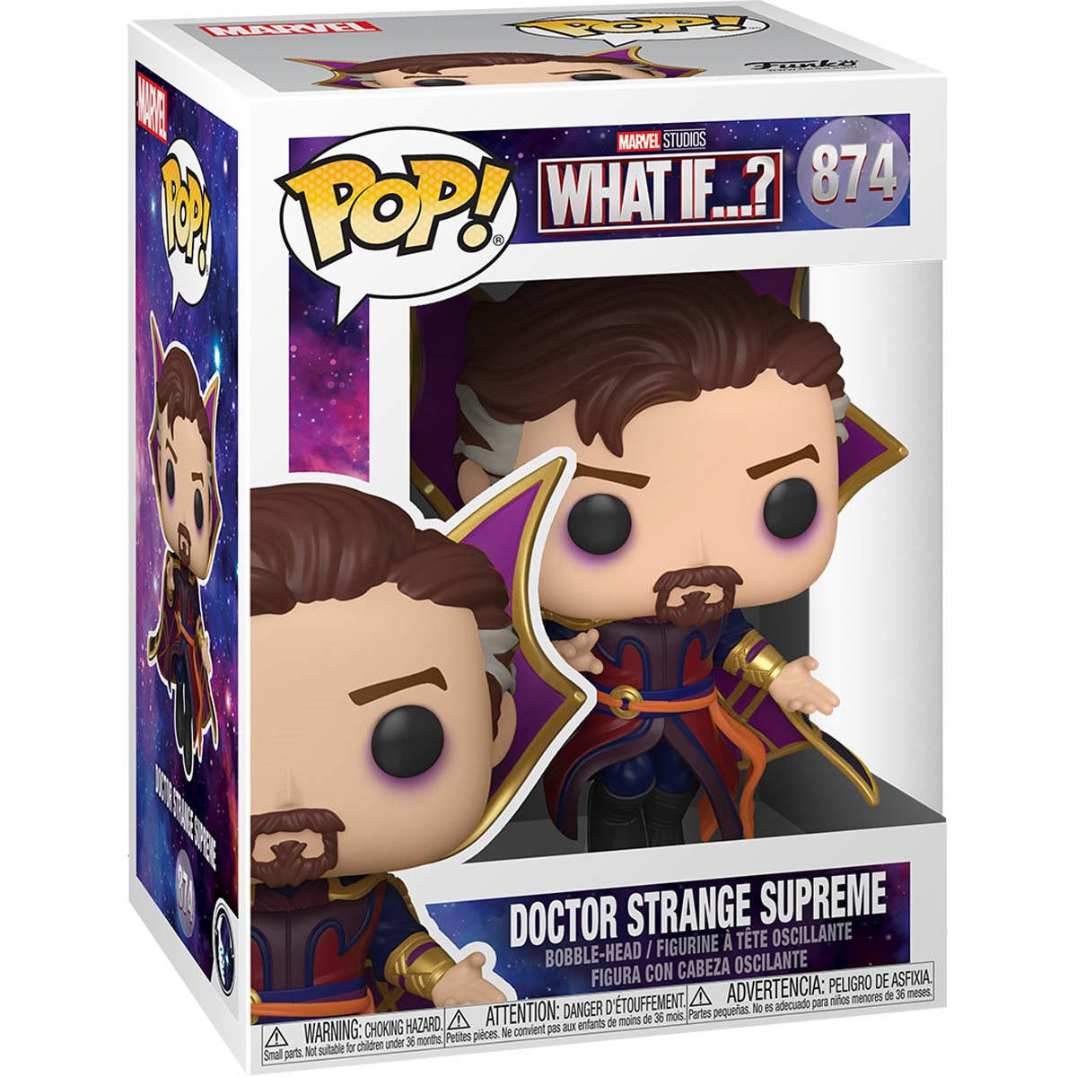 FUNKO POP! MARVEL'S WHAT IF - DOCTOR STRANGE SUPREME VINLY FIGURE