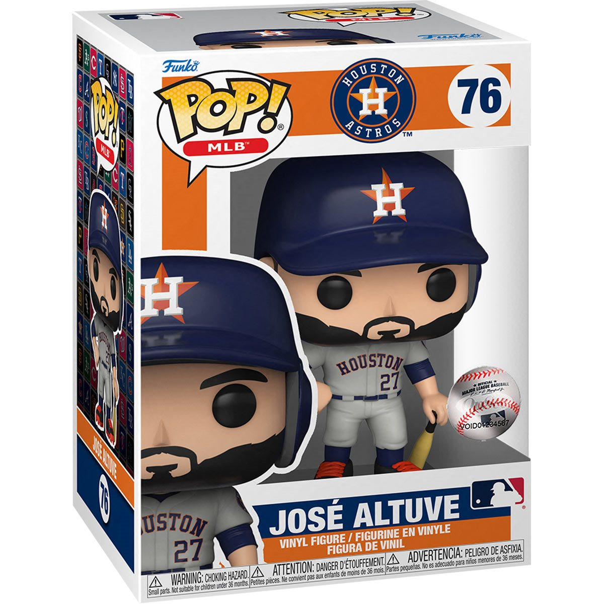 FUNKO POP! MLB HOUSTON ASTROS - JOSE ALTUVE (AWAY) VINYL FIGURE