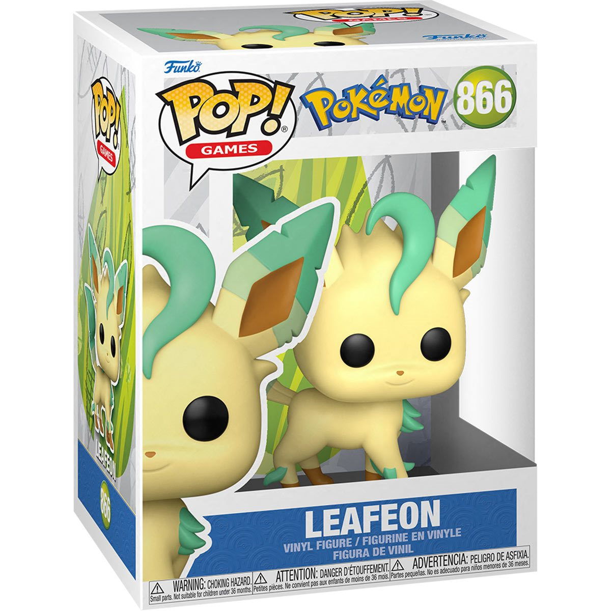 FUNKO POP! POKEMON - LEAFEON VINYL FIGURE