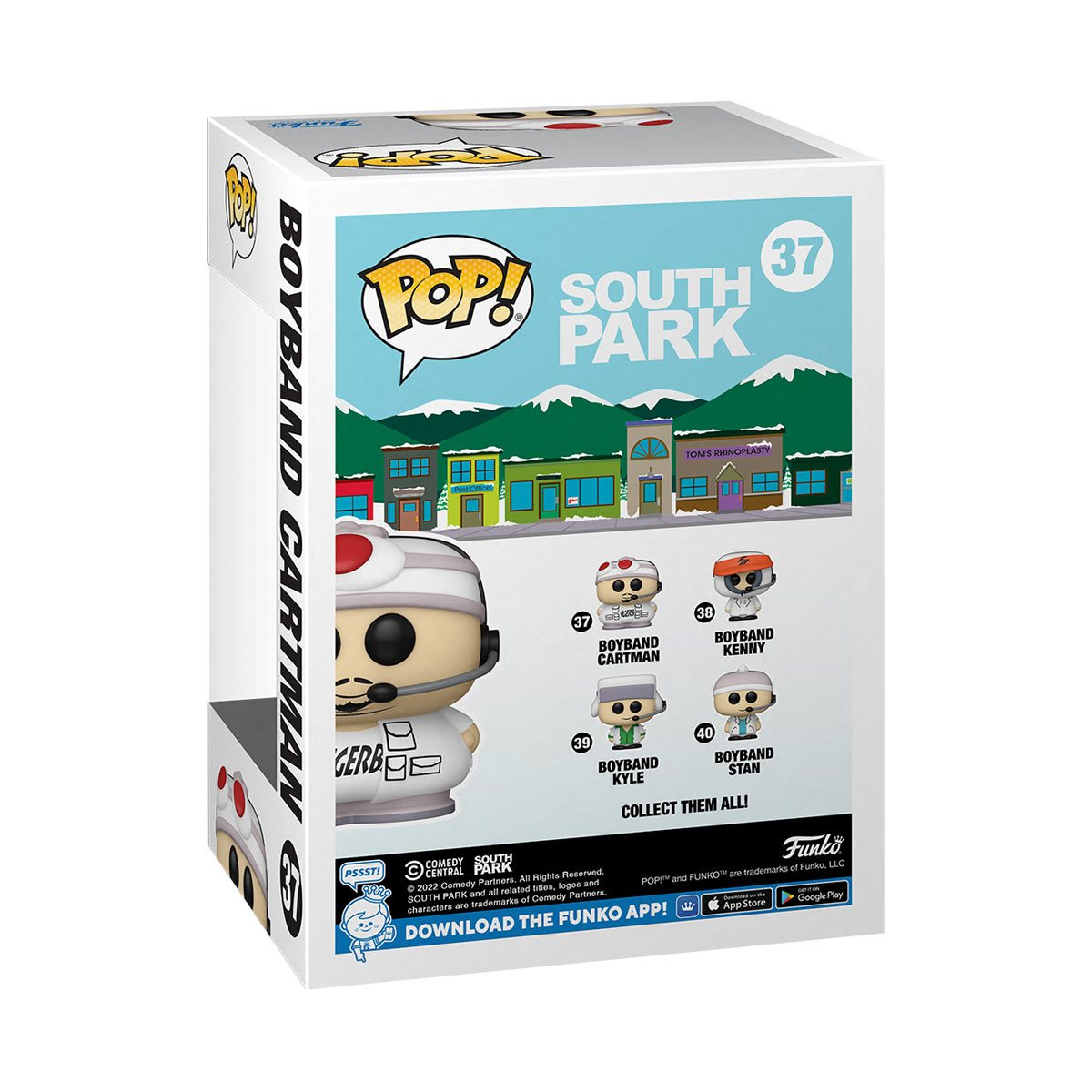 ¡FUNKO POP! SOUTH PARK - FIGURA DE VINILO CARTMAN BOYBAND