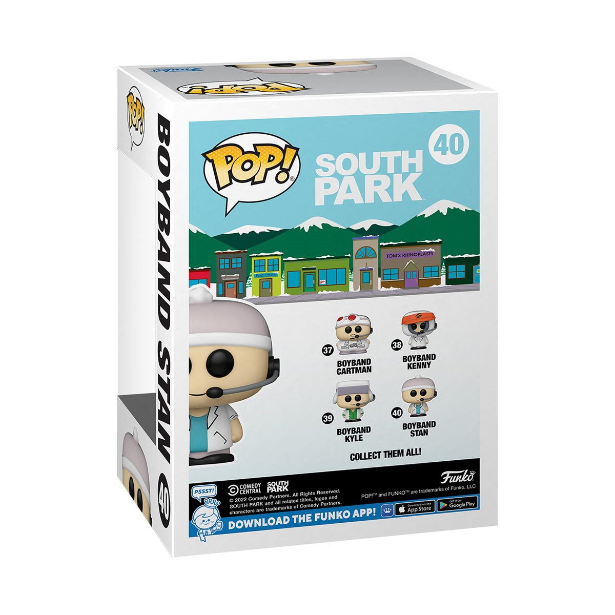 ¡FUNKO POP! SOUTH PARK - BOYBAND STAN FIGURA DE VINILO