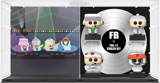 FUNKO POP! SOUTHPARK BOYBAND DELUXE VINYL FIGURE SET WITH CASE