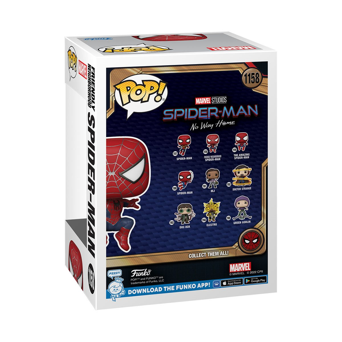 FUNKO POP! SPIDER-MAN: NO WAY HOME - FRIENDLY NEIGHBORHOOD SPIDER-MAN LEAPING VINYL FIGURE