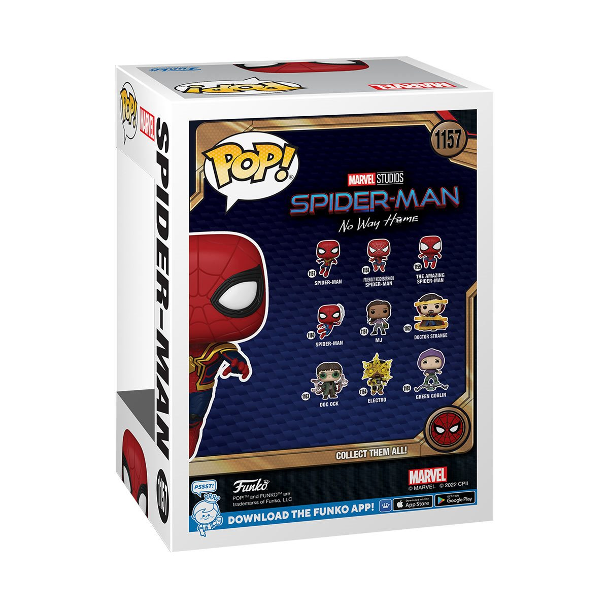 FUNKO POP! SPIDER-MAN: NO WAY HOME - SPIDER-MAN LEAPING VINYL FIGURE