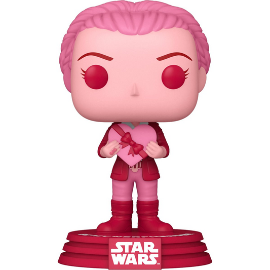 ¡FUNKO POP! STAR WARS SAN VALENTÍN - FIGURA DE VINILO LEIA