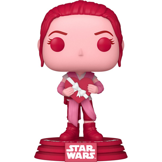 FUNKO POP! STAR WARS VALENTINES DAY - REY VINYL FIGURE