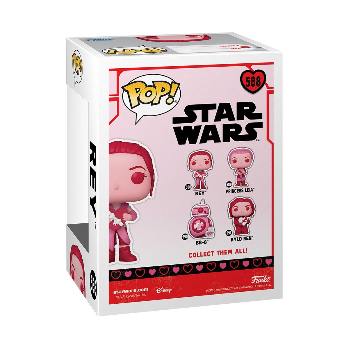 FUNKO POP! STAR WARS SAN VALENTÍN - FIGURA VINILO REY – JR'S SPORTS