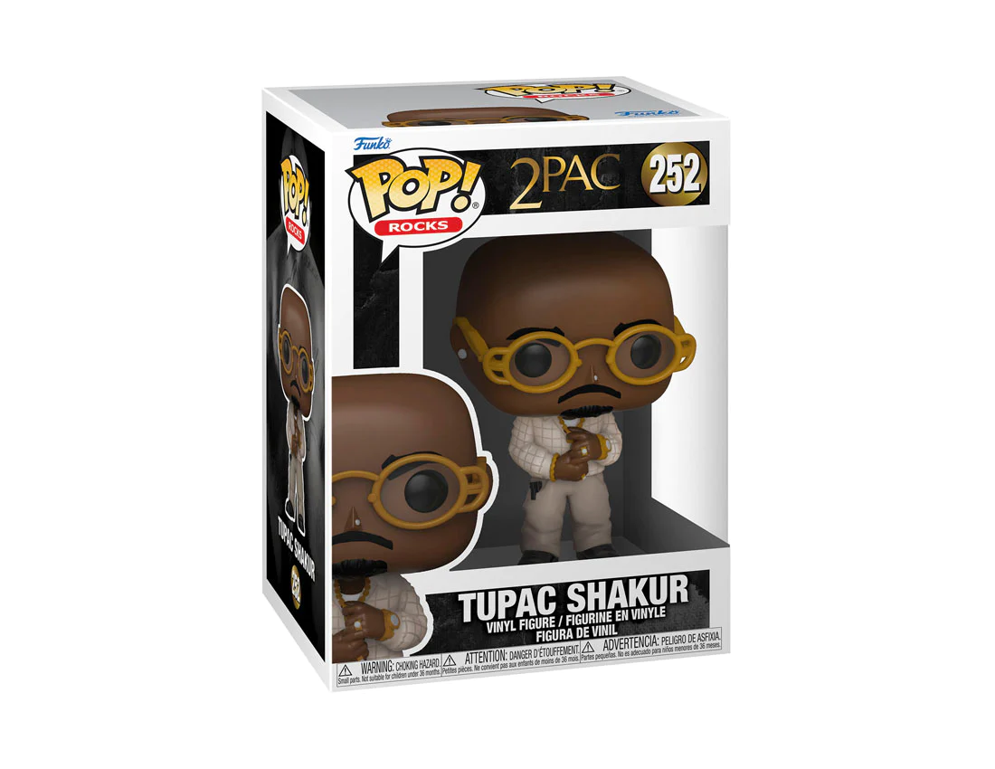 ¡FUNKO POP! FIGURA VINILO TUPAC SHAKUR FIEL AL JUEGO