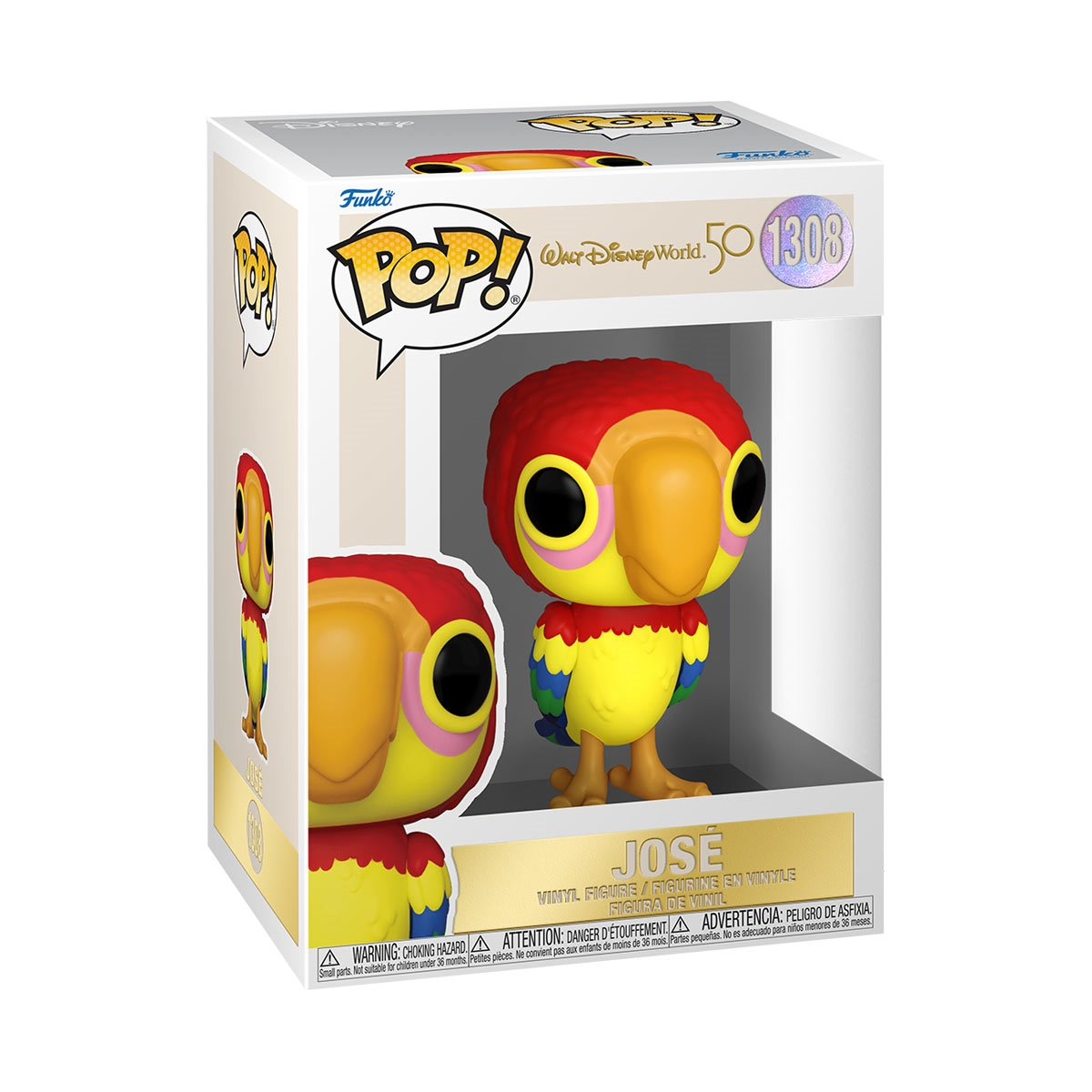 FUNKO POP! WALT DISNEY WORLD 50TH ANNIVERSARY - PARROT JOSE VINYL FIGURE