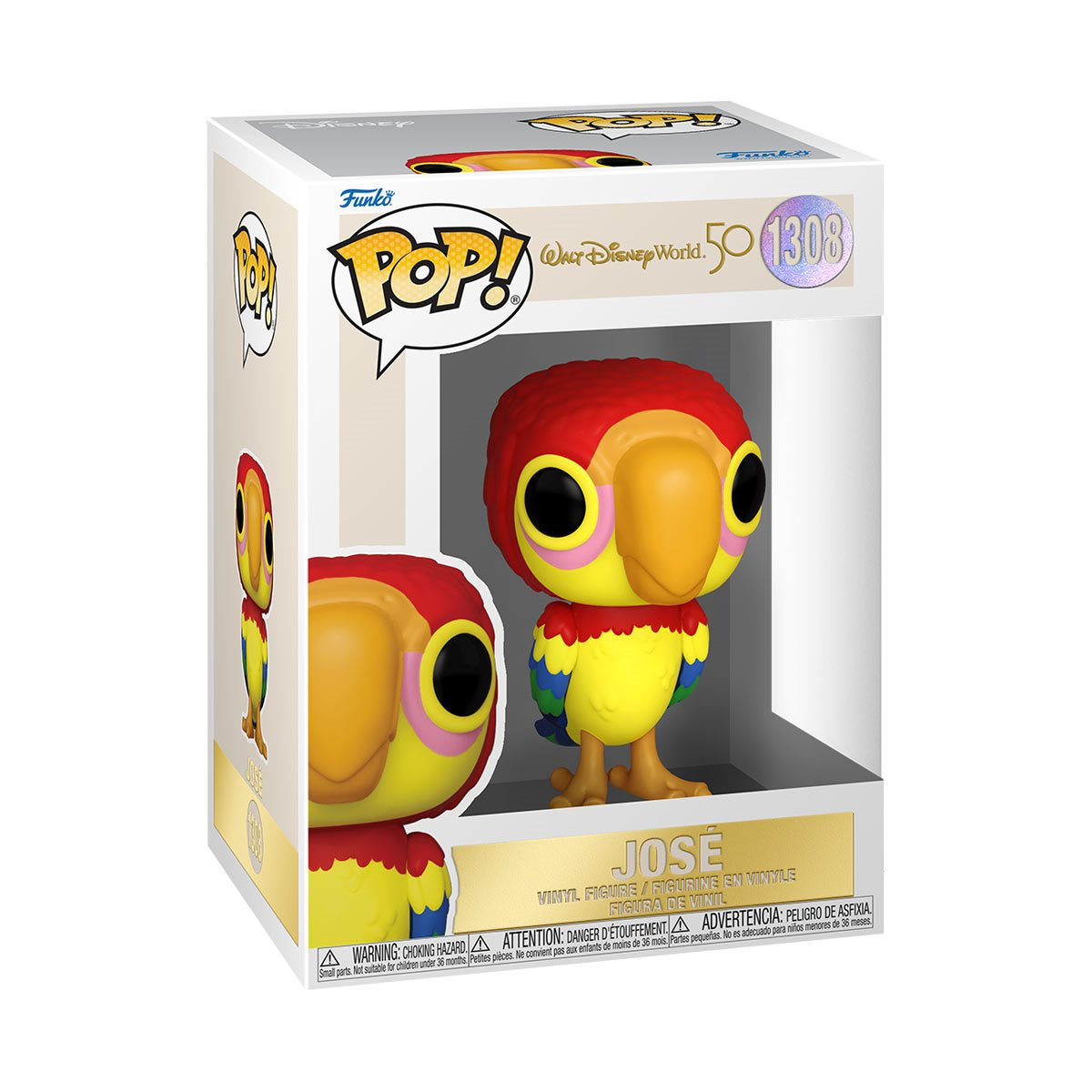 ¡FUNKO POP! WALT DISNEY WORLD 50 ANIVERSARIO - FIGURA VINILO LORO JOSE