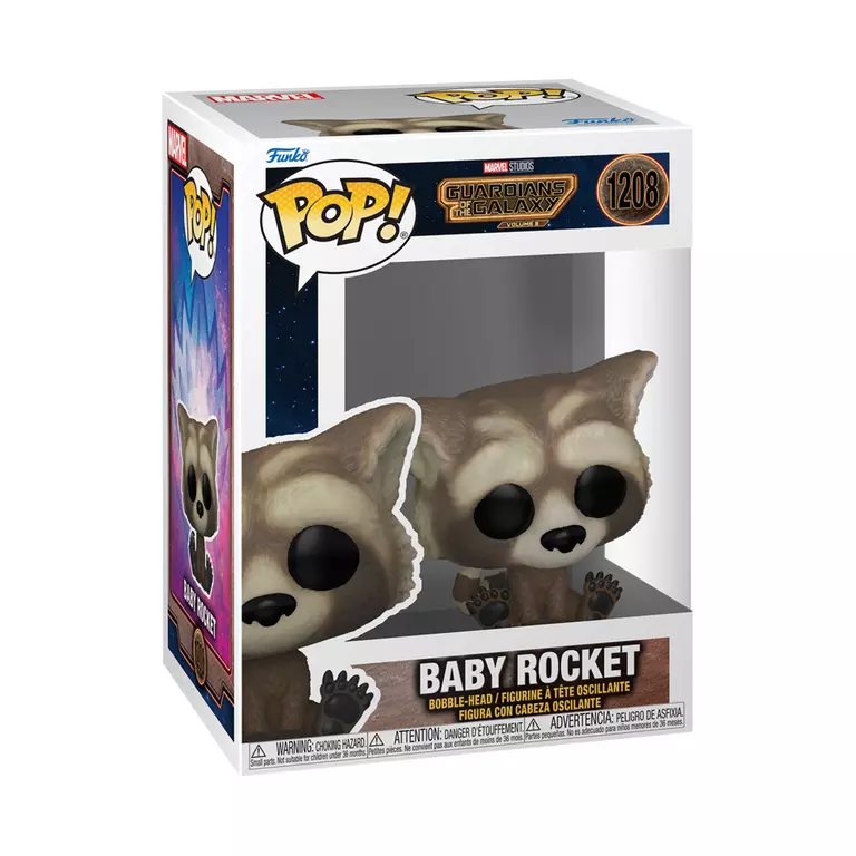 ¡FUNKO POP! Guardianes de la Galaxia: Volumen 3 Baby Rocket