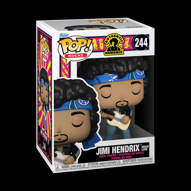 ロックアーティスト フィギュア コレクション FUNKO POP Funko POP! Rocks: Jimi Hendrix (Live in Maui Jacket) – JR'S SPORTS