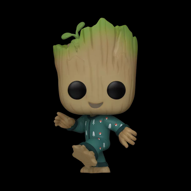 ¡Funkopop! Marvel: I Am Groot - Groot en Onesie (Bailando) Vinilo Bobblehead