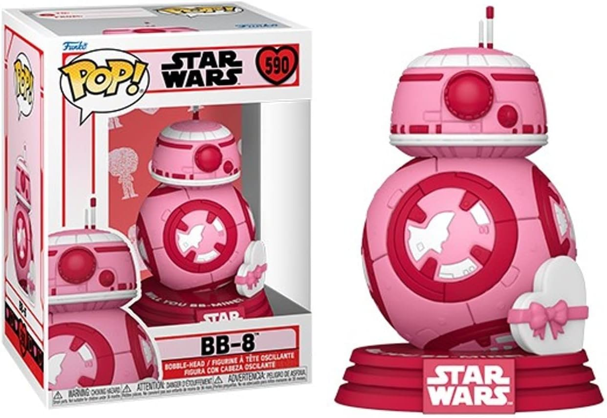 FUNKO POP! STAR WARS VALENTINES DAY -  BB-8 VINYL FIGURE